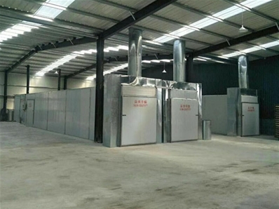 單循環(huán)隧道式烘干機